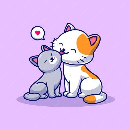 Котики любовь