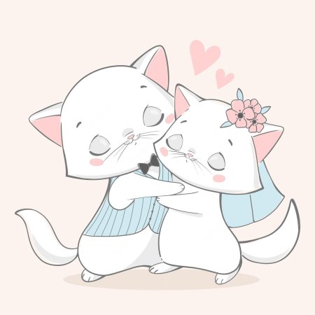 Влюбленные кошки