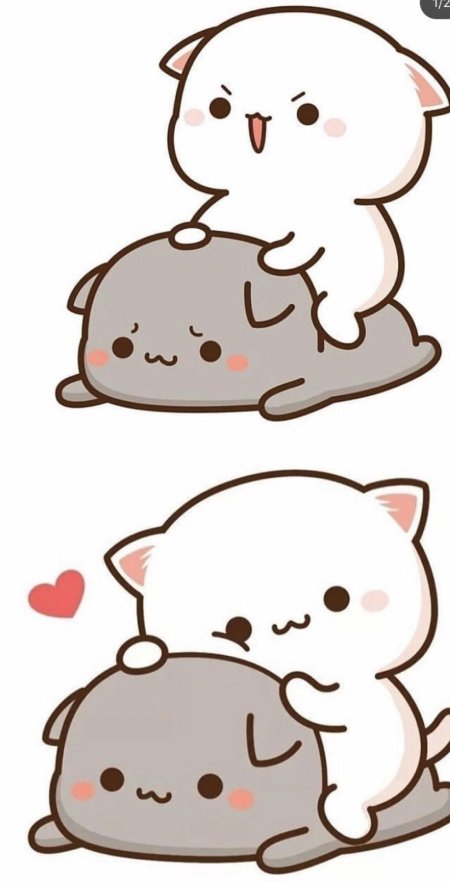 Котики милые рисунки