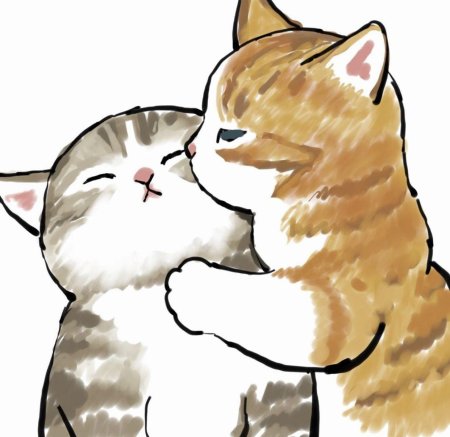 Котики рисунки милые