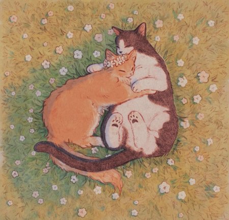 Кошачий арт