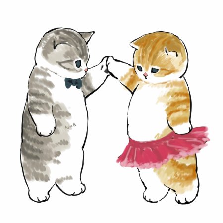 Котики парные