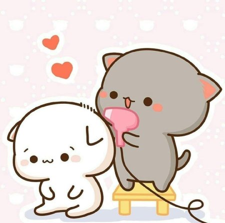 Милые парные рисунки