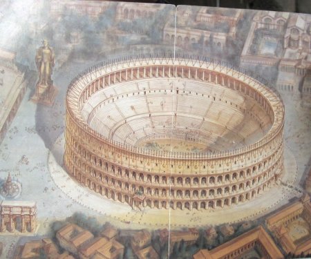 Амфитеатр колизей реконструкция