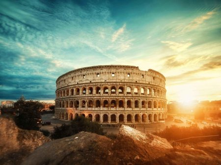 Римский колизей италия