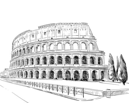 Древний рим архитектура колизей