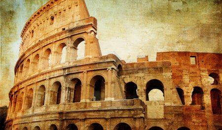 Древний рим колизей