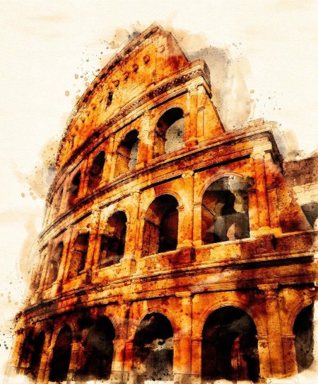 Древний рим колизей