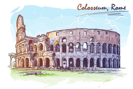 Архитектура древнего рима скетч колизей