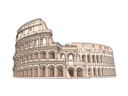 Древний рим архитектура колизей