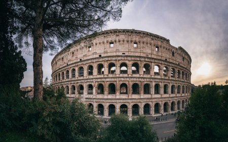 Colosseum rome italy