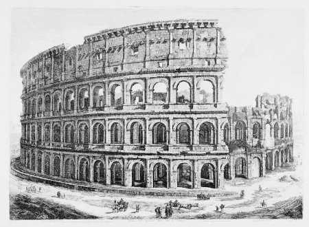 Древний рим архитектура колизей
