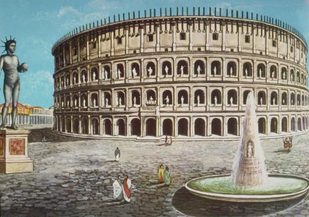 Колизей в древнем риме