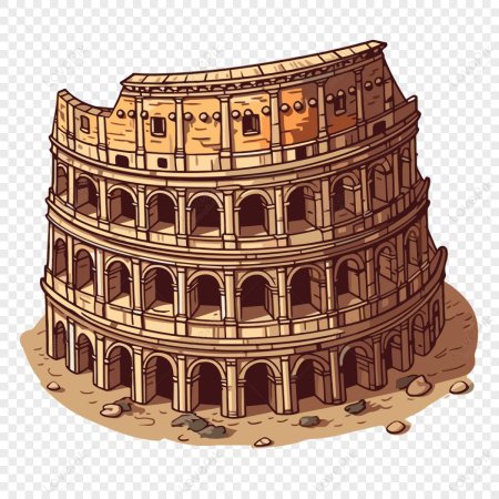 Колизей в риме рисунок
