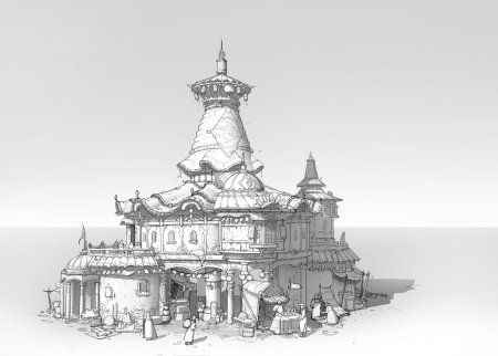 Архитектурные зарисовки