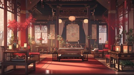Китайский интерьер