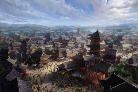 Древний китайский город