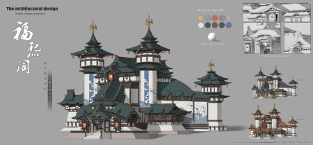 Японское фэнтези архитектура