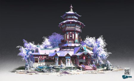 Китайская архитектура концепт арт