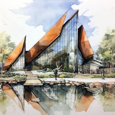 Архитектурные скетчи