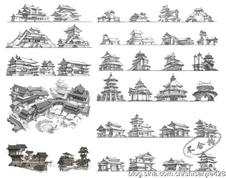 Пагода китайская архитектура вектор