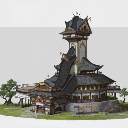 Китайская архитектура фэнтези