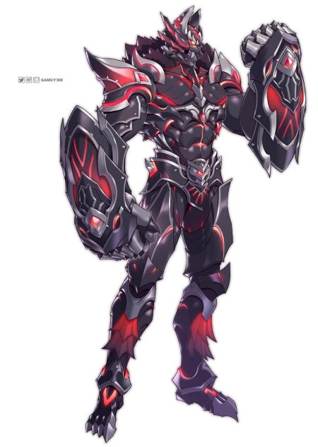 Аниме гаро доспехи