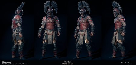 Ассасин одиссея доспехи