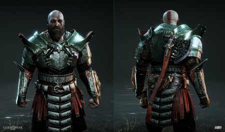 Кратос в броне