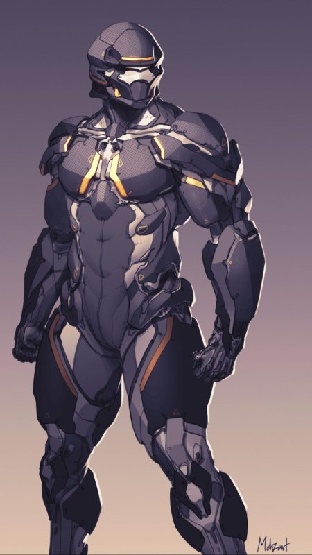 Био-экзо броня концепт