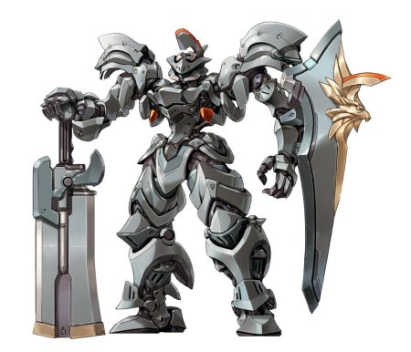 Рыцари и магия аниме mecha