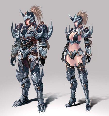 Доспех фэнтези паладин