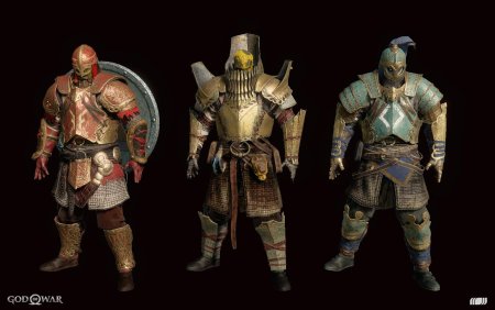 Комплект брони тюра god of war
