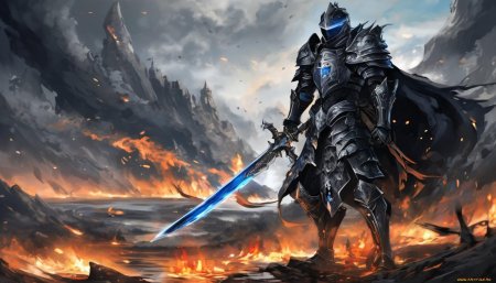 Рыцари фэнтези арт