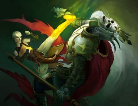 Леорик диабло арт