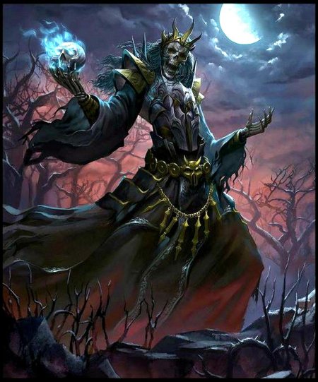 Лич некромант