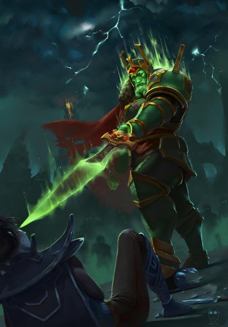 Король леорик дота 2