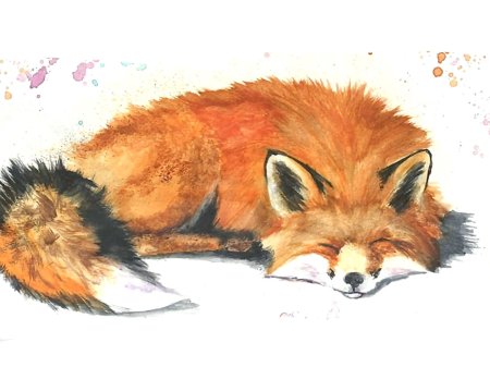 Рисунок лисы