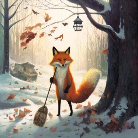 Лиса иллюстрации