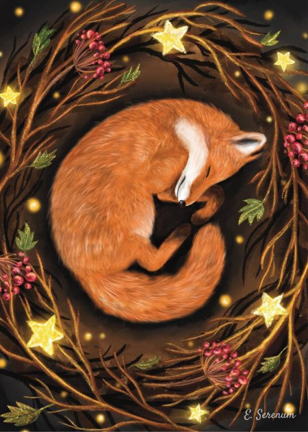 Спокойной ночи лисичка