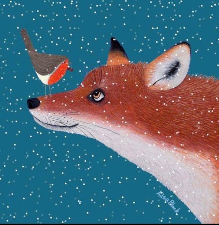 Лиса рождество