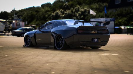 Додж челленджер 4к