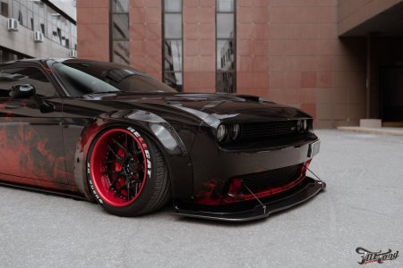 Dodge challenger liberty walk