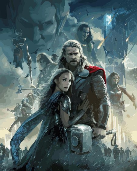 Тор: царство тьмы (2013)