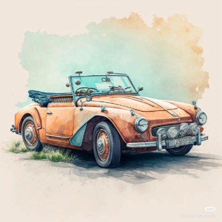 Акварельная иллюстрация