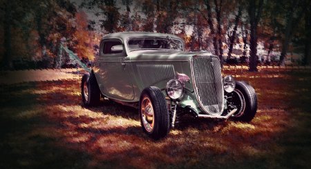 Старинная машина