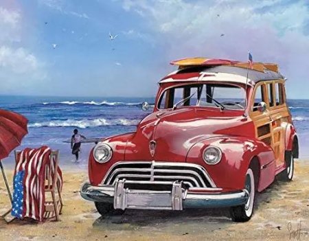 Живопись автомобили