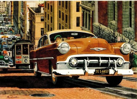 Ретро картины америка е