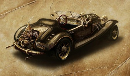 Стимпанк автомобили