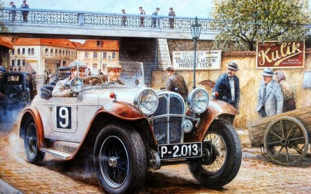 Автомобильный художник вацлав западлик